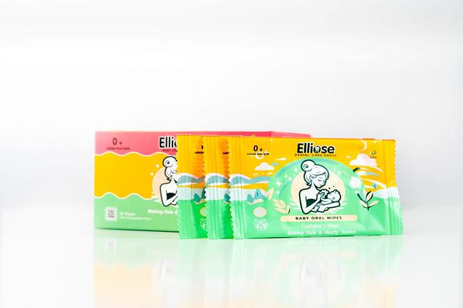 Elliose Baby Oral Wipes
30 wipes per Box
Benefits:
Suitable for all
Easy to use.
Safe and Gentle.
Environmentally Friendly.